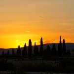 pedalando fino al tramonto